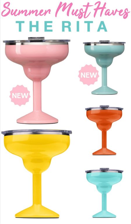 Summer essentials!!! Forget the Stanley’s! You need a Rita!!! I’ve been using Orca Coolers Drinkware for years and love their designs, how they keep drinks cold and stylish! These margaritas tumblers are great for backyard fun, vacations, and gifts! 

#LTKParties #LTKHome #LTKFindsUnder50
