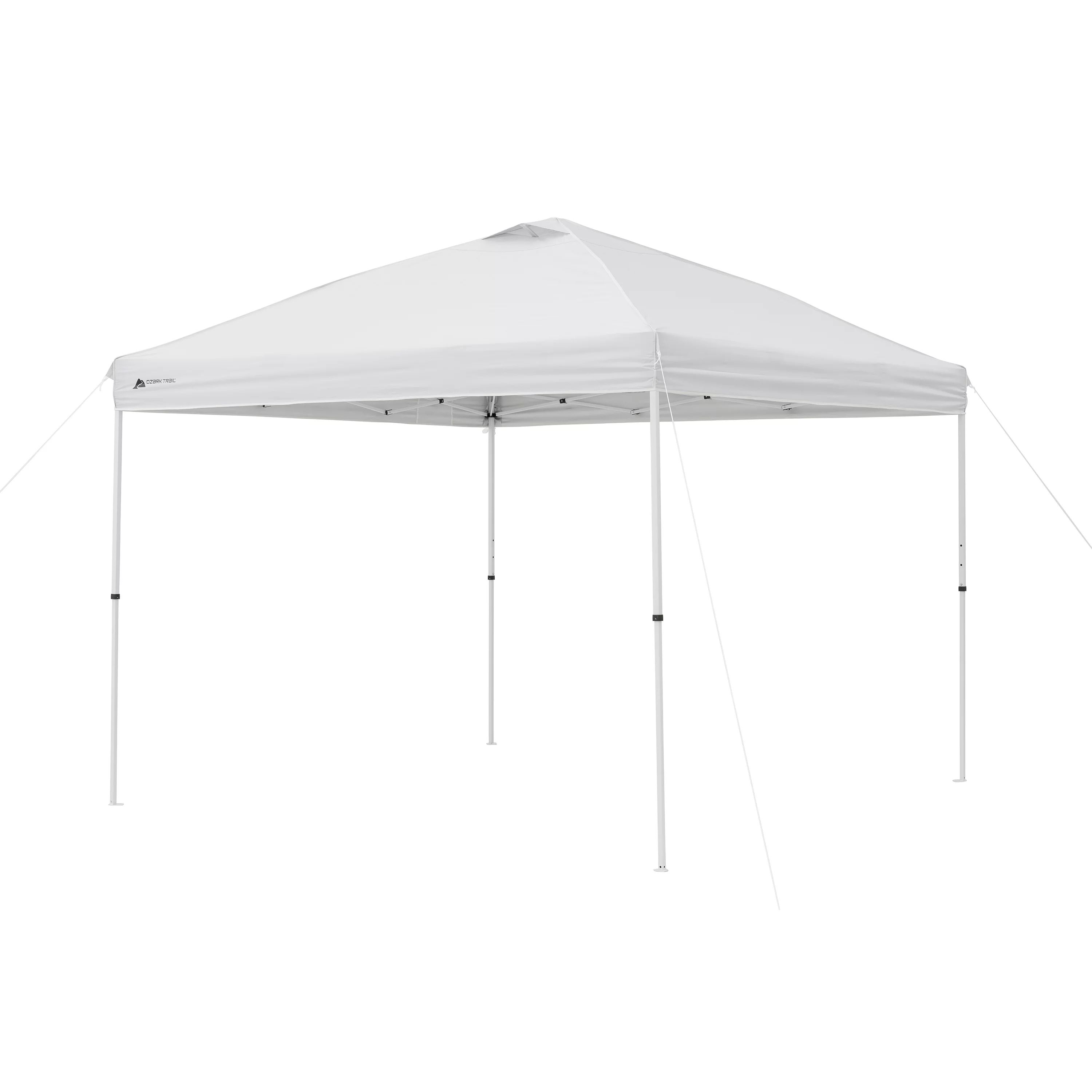 Ozark Trail 10' x 10' Simple Push® Straight Leg Instant Canopy (100 Sq. ft.) | Walmart (US)