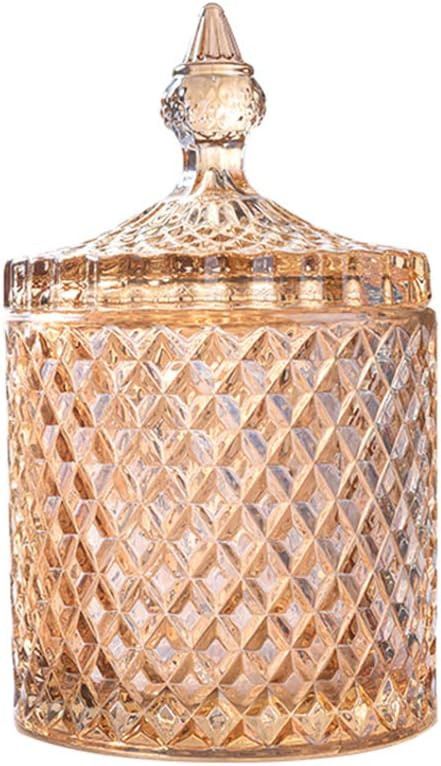 Rainie Love Home Basic Food Storage Organization Set-Crystal Diamond Faceted Jar with Crystal Lid... | Amazon (US)
