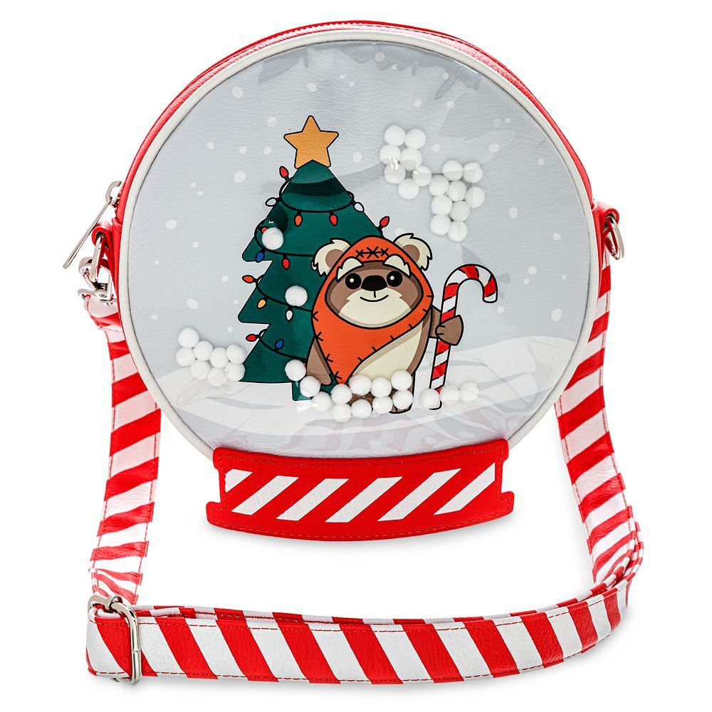 Ewok Holiday Snow Globe Loungefly Crossbody Bag – Star Wars | Disney Store