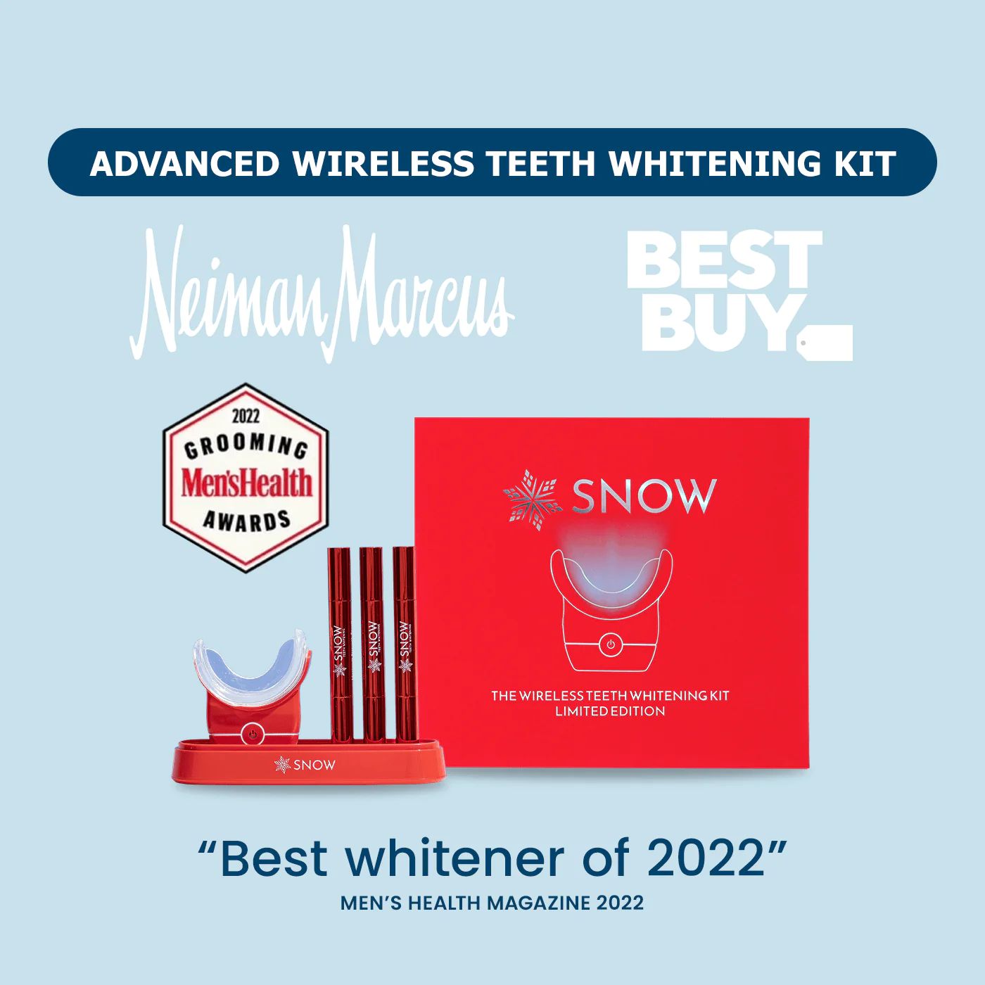 Advanced Wireless Teeth Whitening Kit | Try Snow