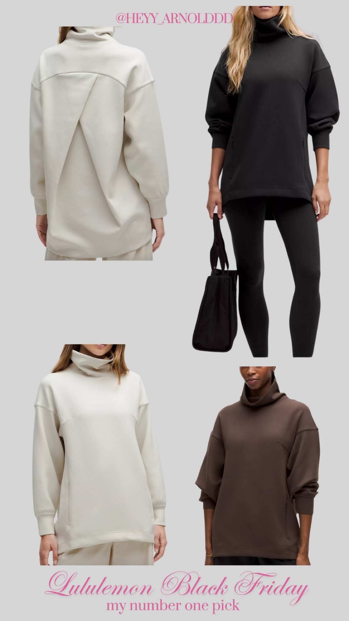 My number one Lululemon Black Friday sale pick! 

I own it in white - and the material is so luxe! 

I’ve washed and worn it over 30+ times and wears so well! 

Long enough to wear leggings. True to size. The back detail is beautiful and so expensive looking. 

Women’s gift guide 

#LTKHoliday #LTKCyberWeek #LTKGiftGuide