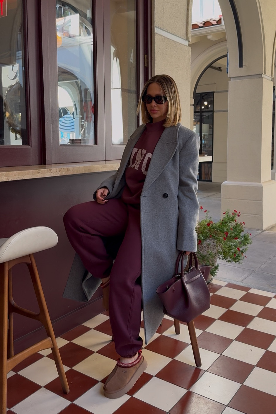 All burgundy ❤️
#momlife #streetstyle #style #fashionblogger #fashion #fyp #foryou #reels #viral #trending #trendingreels #fitmom #ootd #outfit #liketkit

#LTKHoliday #LTKStyleTip #LTKWatchNow