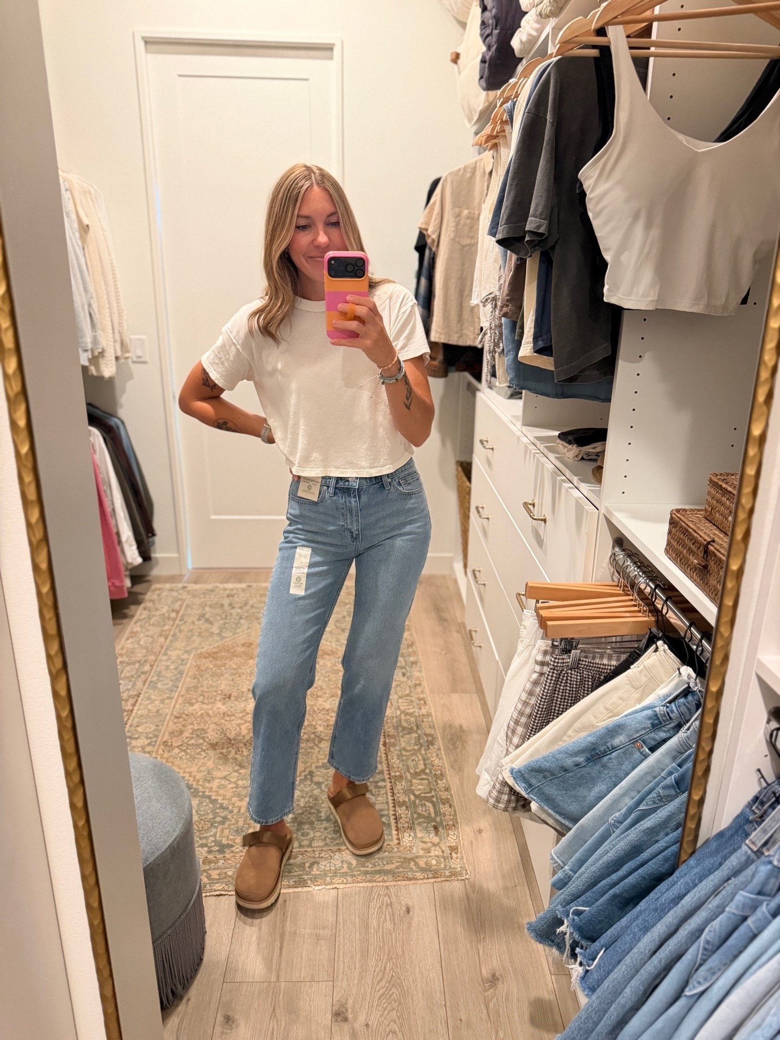 $20 Walmart jeans?! Yes please! These do run snug so I sized up one size.

#LTKootd #LTKmomlife #LTKSeasonal