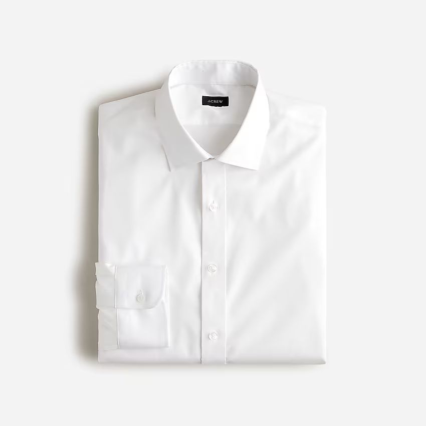 Bowery wrinkle-free stretch cotton shirt with spread collar | J.Crew US