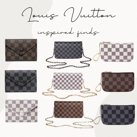 Louis Vuitton-inspired finds!

LTKunder100 / LTKunder50 / LTKsalealert / LTKstyletip / LTKworkwear / Louis Vuitton dupe / Louis Vuitton dupes / LV dupe / LV dupes / Louis Vuitton inspired / LV inspired / luxury dupe / luxury inspired / checkered bag / Damier azur / crossbody bag / checkered wallet / wallet / designer dupe / designer inspired / sale / sale alert 

#LTKSeasonal #LTKFind #LTKitbag