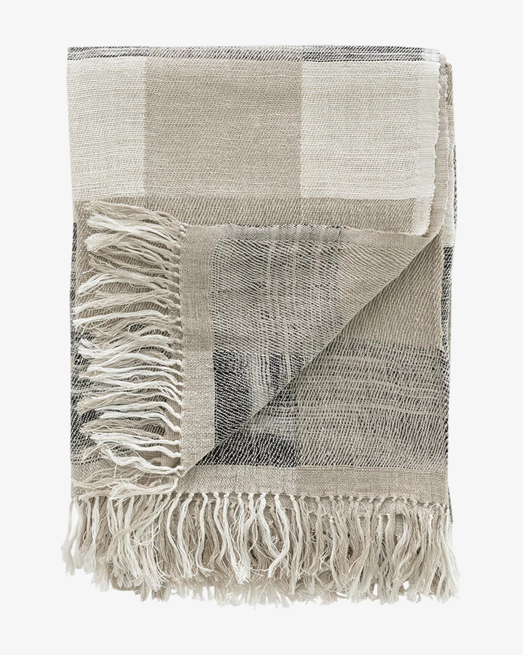 Burke Linen Throw | McGee & Co.