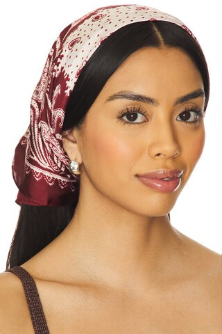 Paloma Scarves in Burgundy | Revolve Clothing (Global)