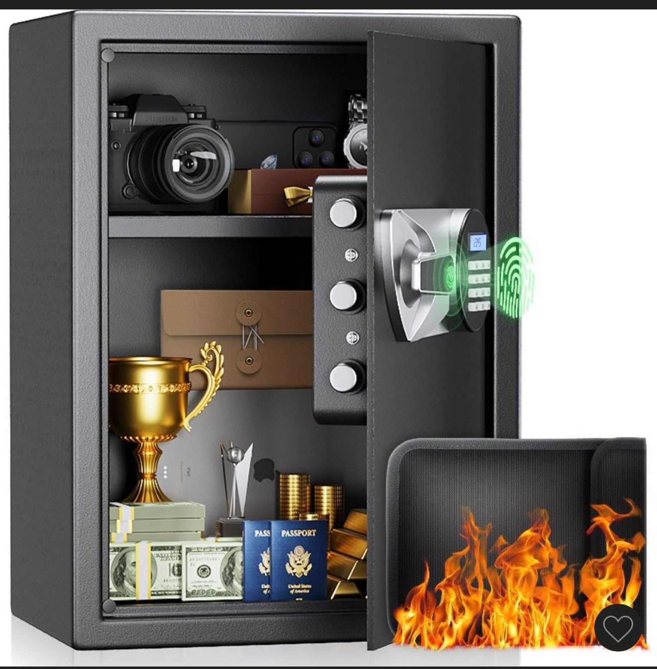 Anybody else looking for a safe! This one is perfect and on sale! 

#LTKActive #LTKHome #LTKSaleAlert