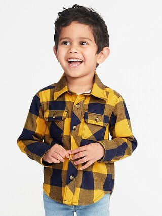 Plaid Flannel Shirt for Toddler Boys | Old Navy US