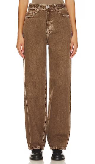 Donna Wide Leg in Washed Coffee | Revolve Clothing (Global)