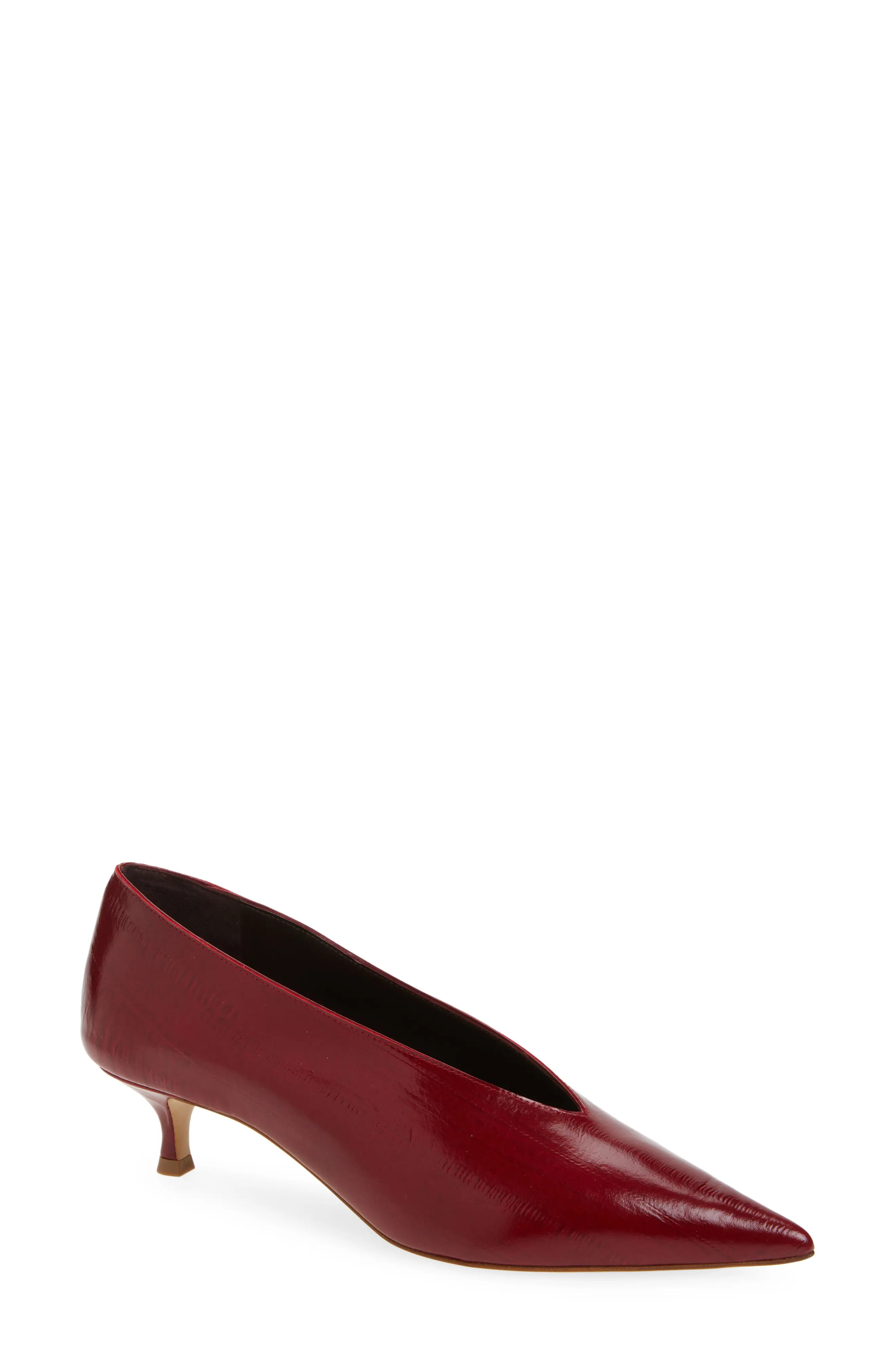Le Monde B\u00e9ryl Babouche Kitten Heel Pump (Women) | Nordstrom | Nordstrom