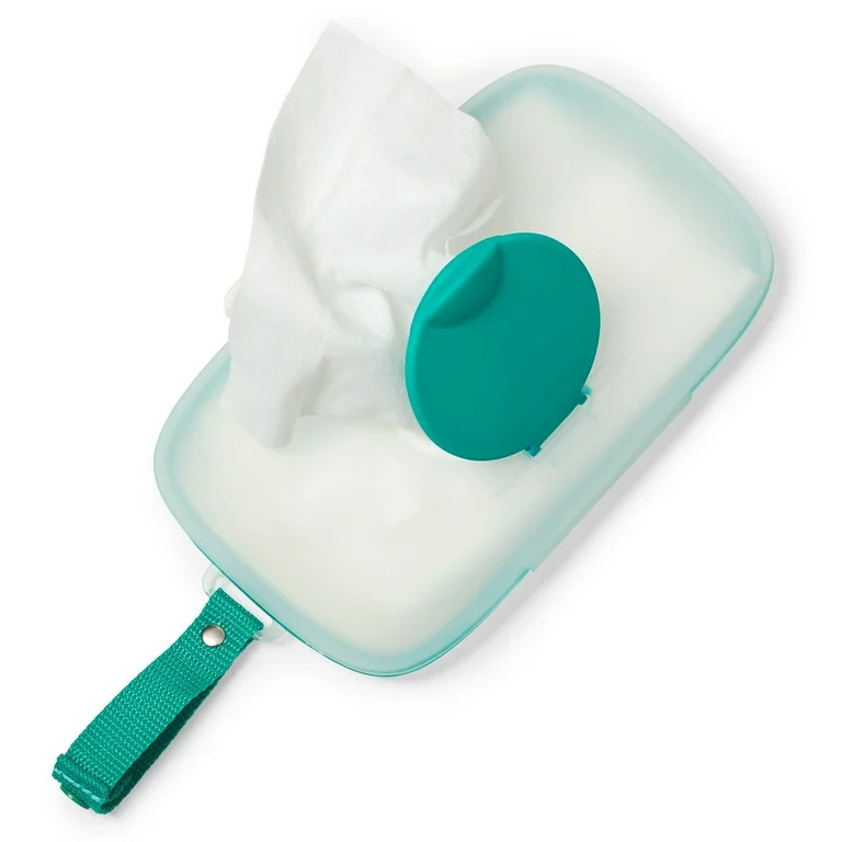 Skidaddle Skip Hop Baby Wipe Holder, Aqua | Walmart (US)