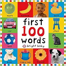 First 100 Words (Bright Baby)     Board book – Illustrated, August 1, 2005 | Amazon (US)