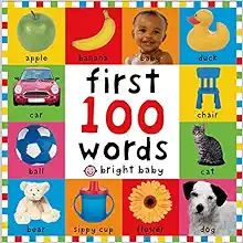 First 100 Words (Bright Baby)     Board book – Illustrated, August 1, 2005 | Amazon (US)