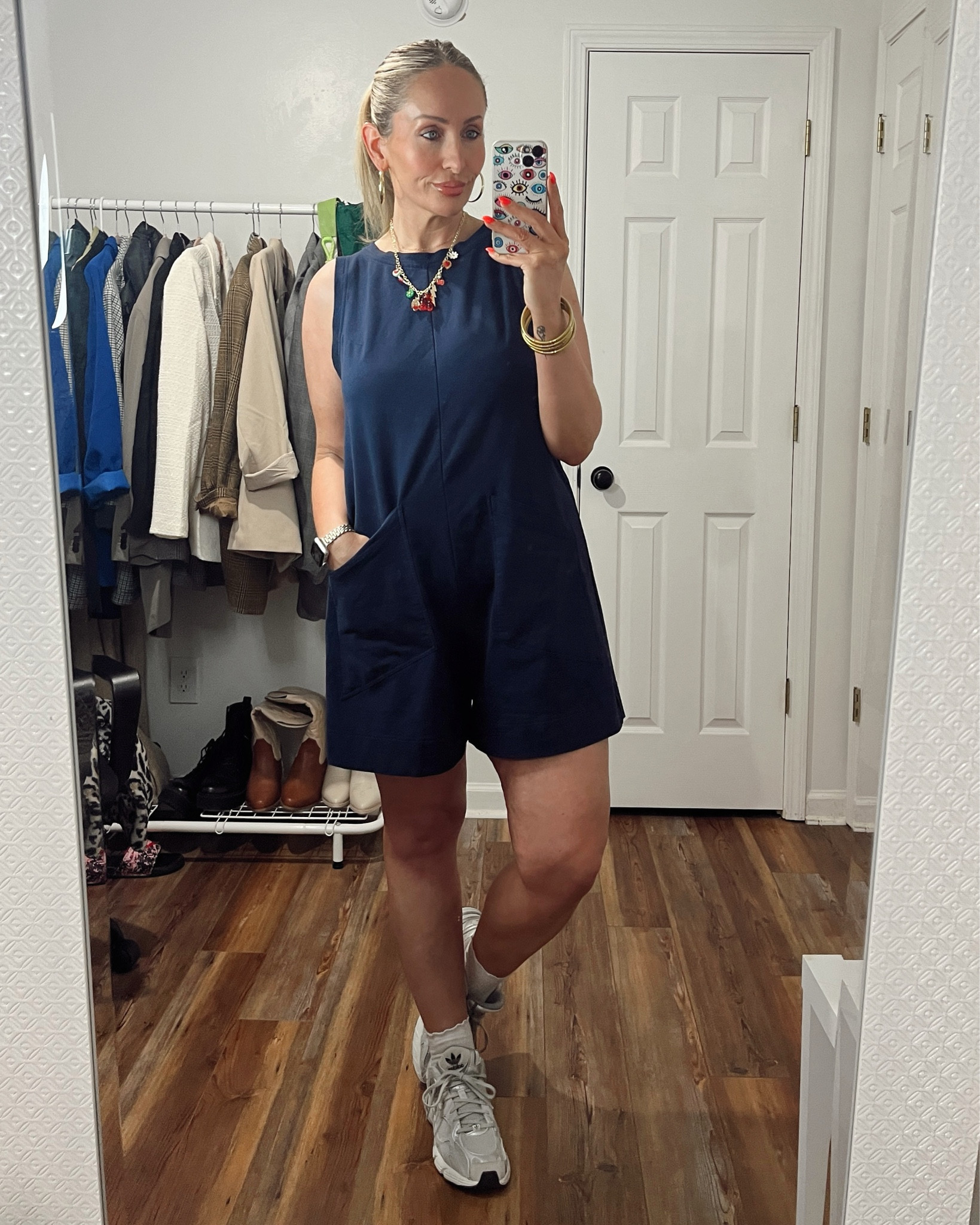 Loose comfy casual romper. Perfect for summer.


#romper #onesie #casualootd #rufflesocks #charmnecklace #diynecklace #midsize #midsizeoutfits 

#LTKStyleTip #LTKMidsize