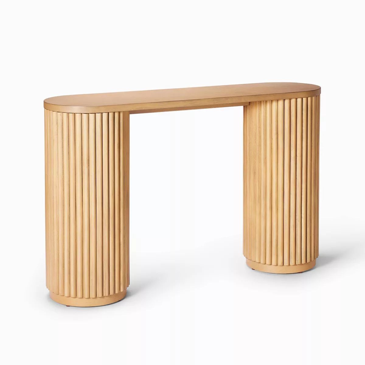 Dowel Console Table Natural - Threshold™ designed with Studio McGee | Target