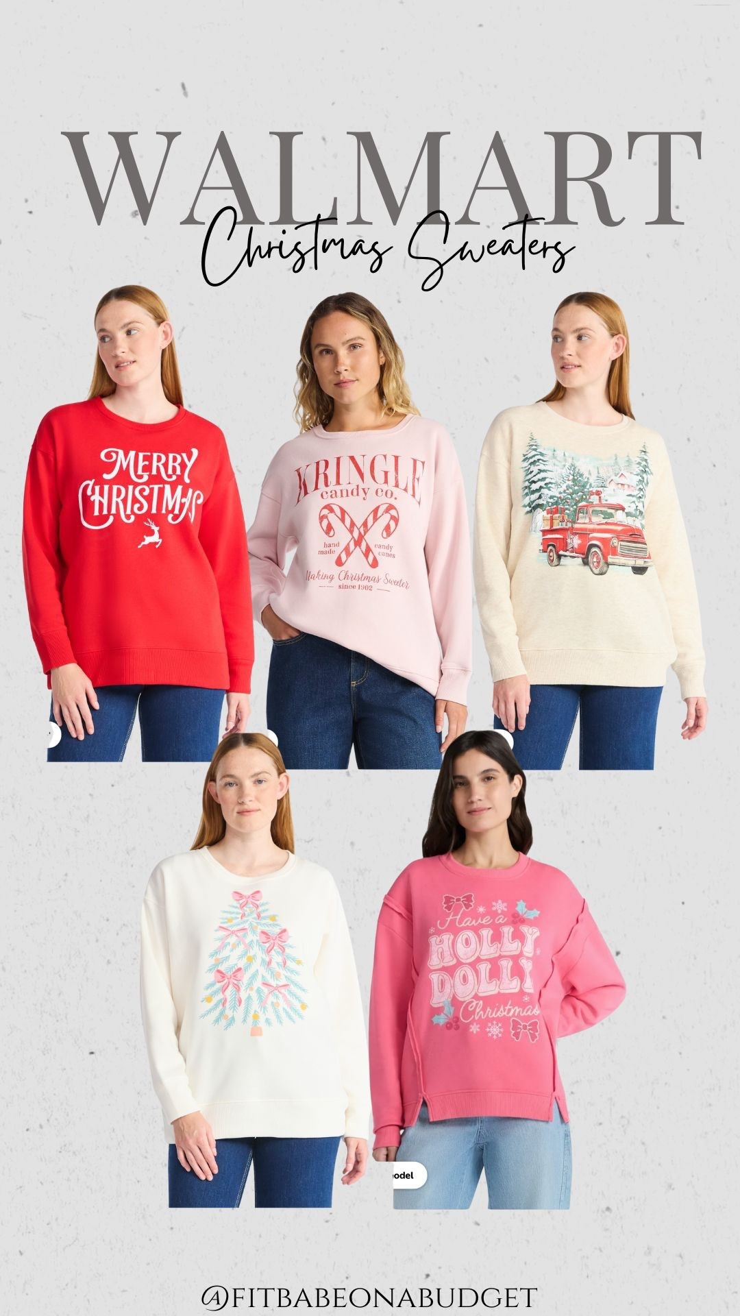 Walmart Christmas sweaters 

#LTKFindsUnder50 #LTKHoliday #LTKStyleTip