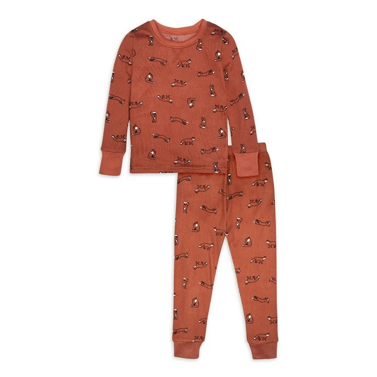 Modern Moments by Gerber Toddler Boy Tight Fitting Pajamas Set, 2-Piece, Sizes 12M-5T | Walmart (US)