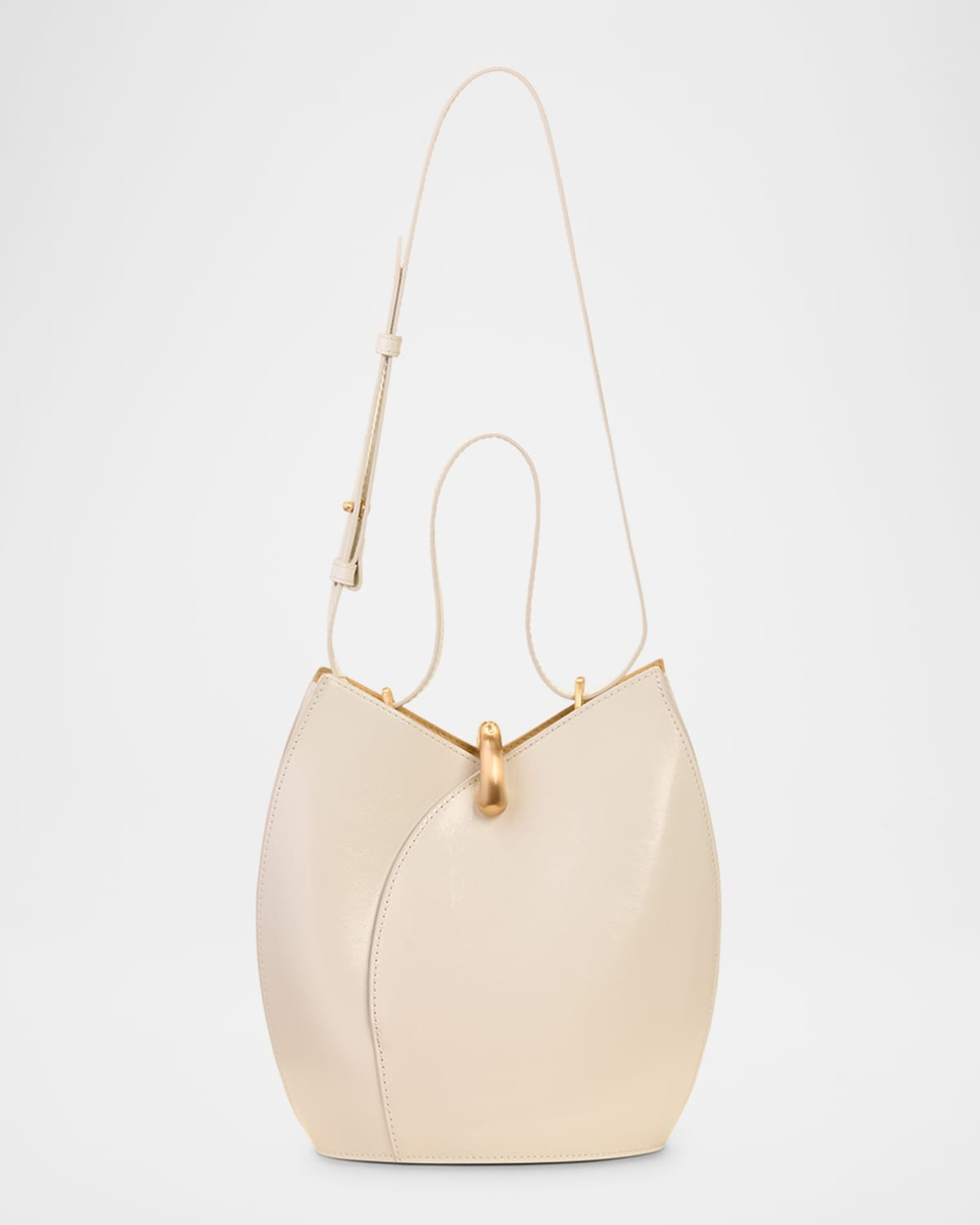 Giada Ring Leather Shoulder Bag | Neiman Marcus