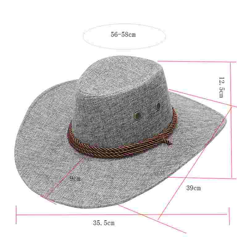 Charmgo Cowgirl Hat Clearance, Adult Solid Casual Summer Western Fashion Cowboy Sun Hat Wide Brim... | Walmart (US)
