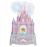 DISNEY PRINCESS Jewelry Box for Girls Disney 100th Celebration Princess Castle Keepsake Jewelry B... | Amazon (US)