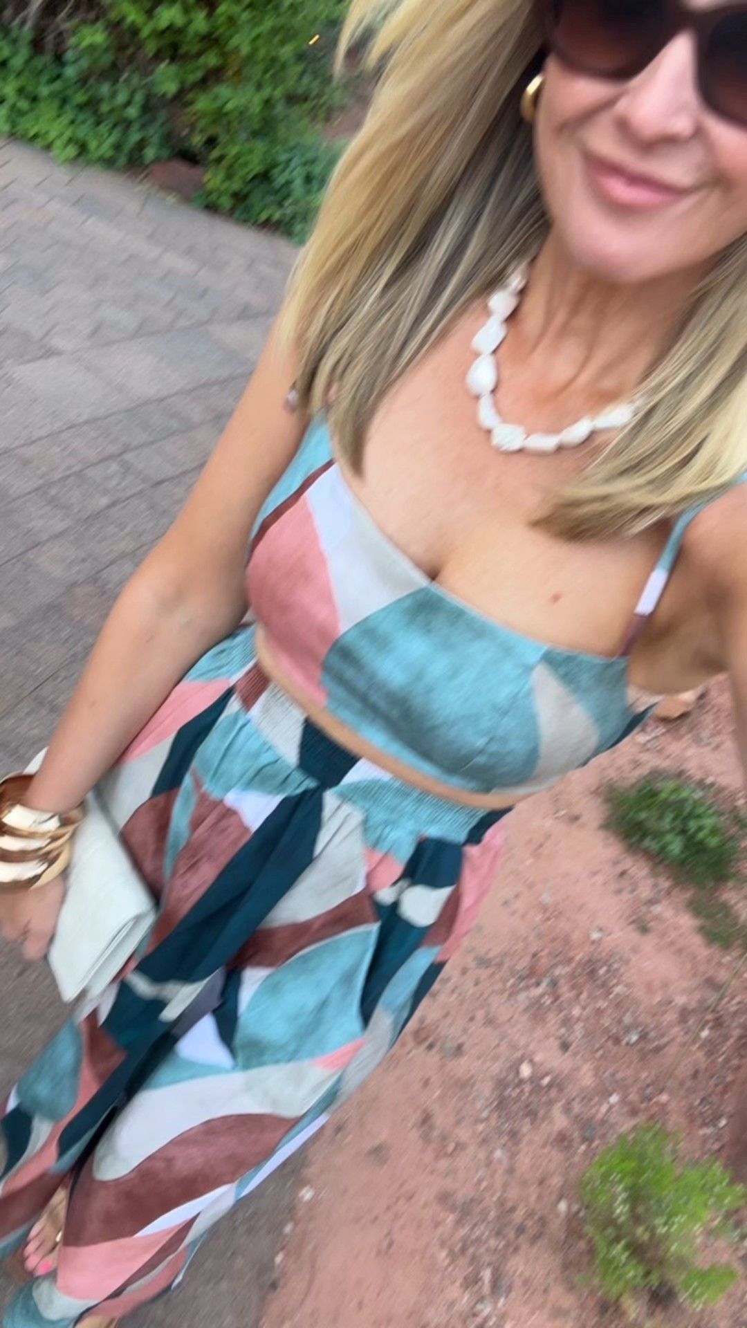 Two piece set
Med top
Small skirt
Sandals
Vacation outfit
Resort outfit


#LTKStyleTip #LTKFindsUnder100