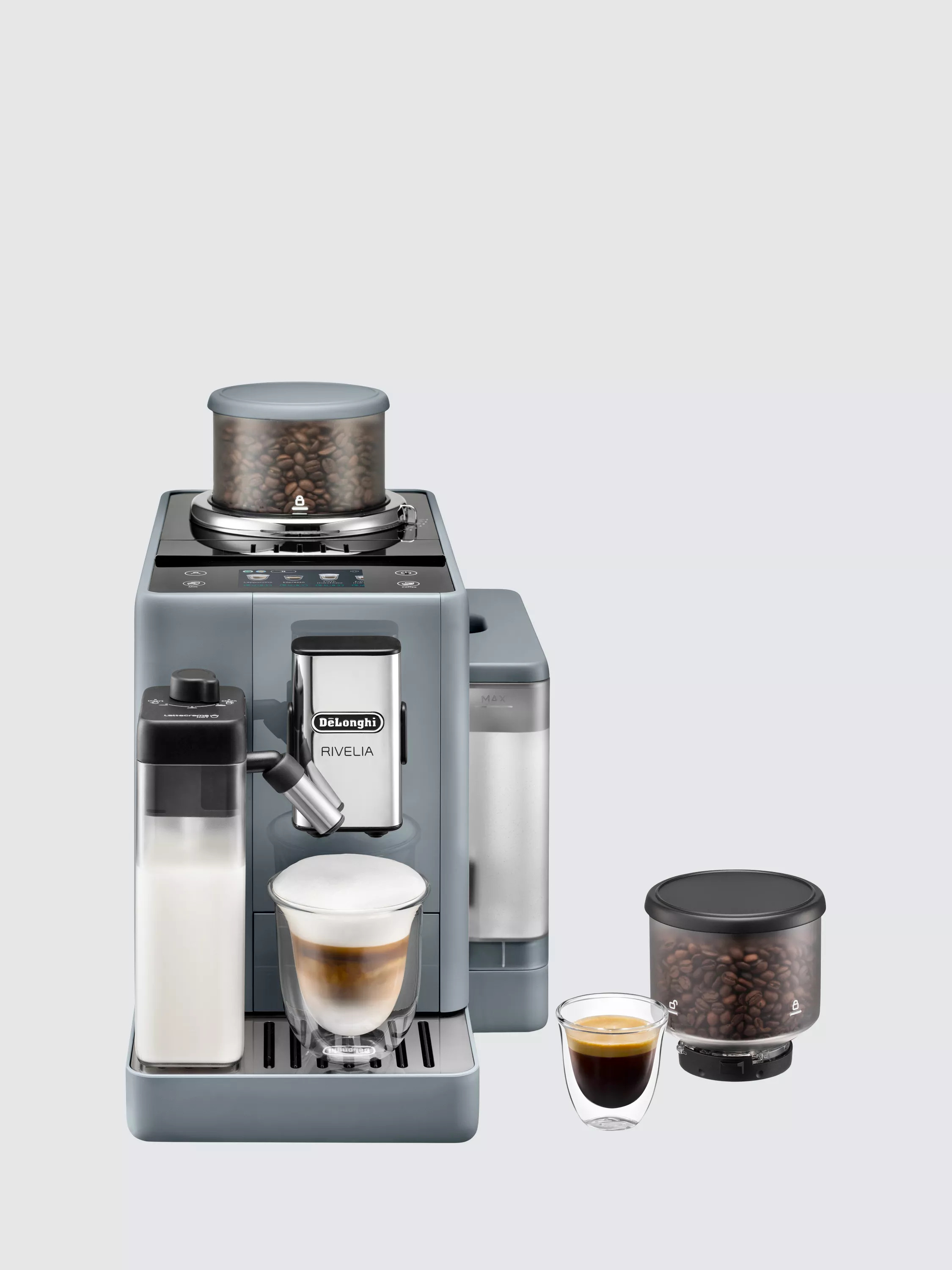 De'Longhi Rivelia EXAM440.55 Automatic Bean to Cup Coffee Machine | John Lewis (UK)