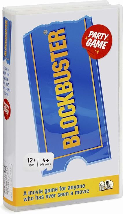Big Potato The Blockbuster Game: A Movie Party Game for the Whole Family White, Blue and Yellow | Amazon (US)