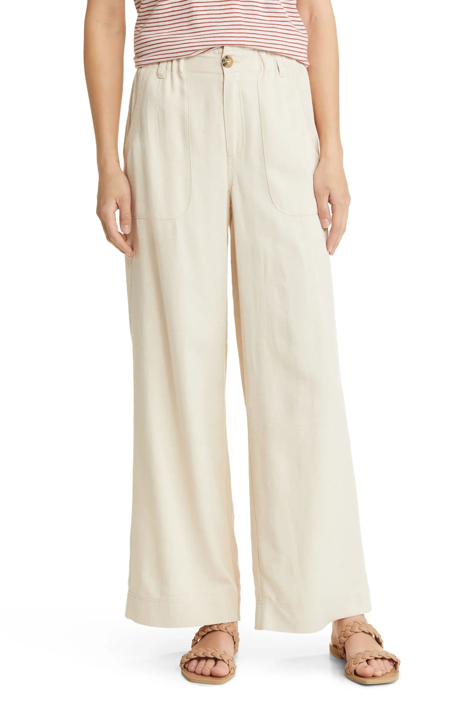 Sky Rise Wide Leg Pants | Nordstrom