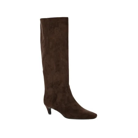 Scoop Women s Knee High Kitten Heel Boots (Wide Width Available) | Walmart (US)