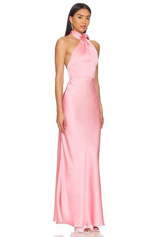 Lovers and Friends Albie Gown in Peach from Revolve.com | Revolve Clothing (Global)