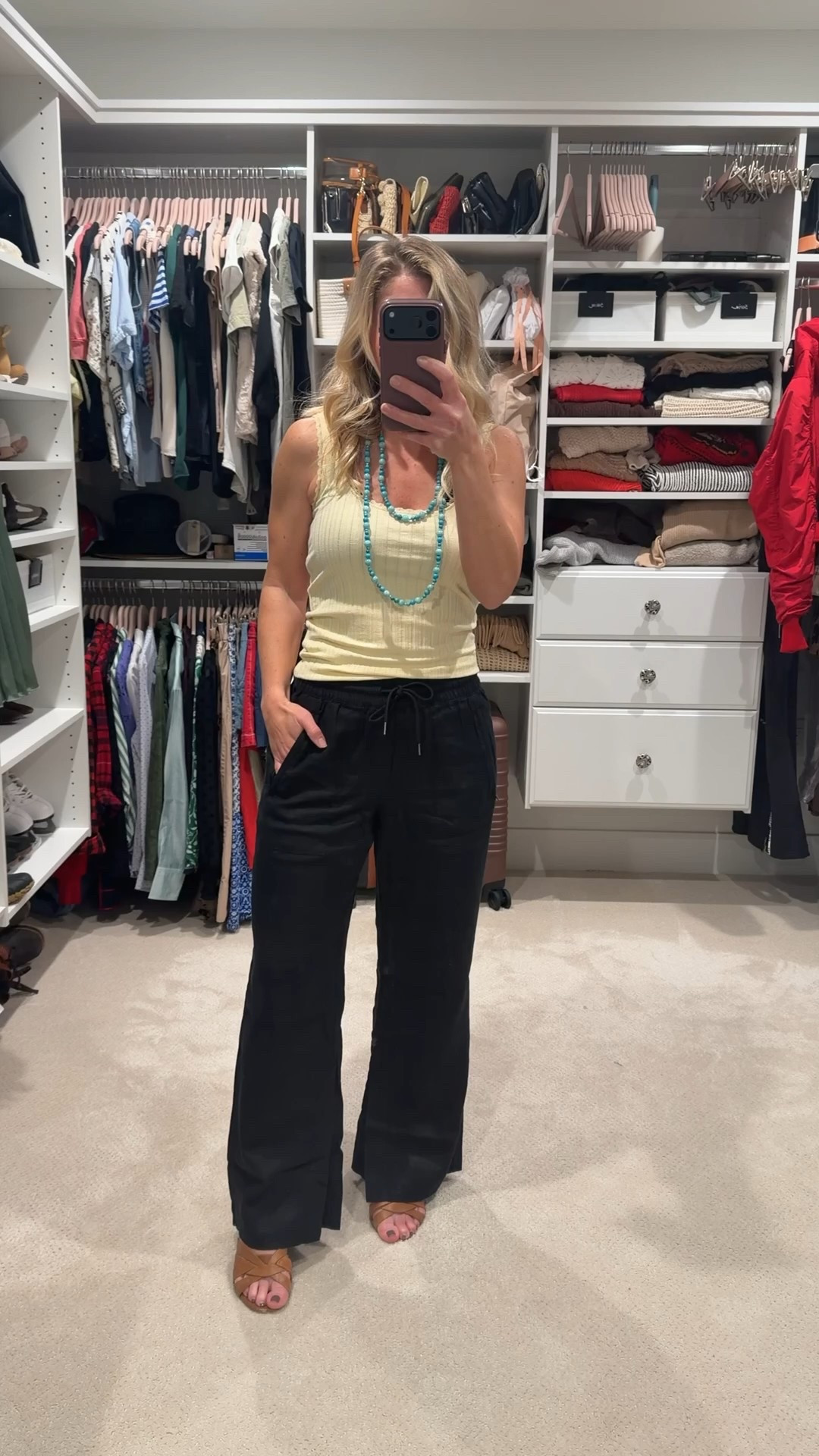 Just picked up these linen pants from Athleta for my spring vacation 🌿☀️
They’re the perfect length for petites, long enough to wear with heels but still work with flat sandals.

I’m wearing XS Petite and they’re so comfortable, lightweight, and easy to style. I’ve had the shorts version for years and loved them, so I knew I needed the pants too.

Perfect for poolside or dressed up for dinner 🤍 Linked!

#LTKootd #LTKPetite #LTKTravel