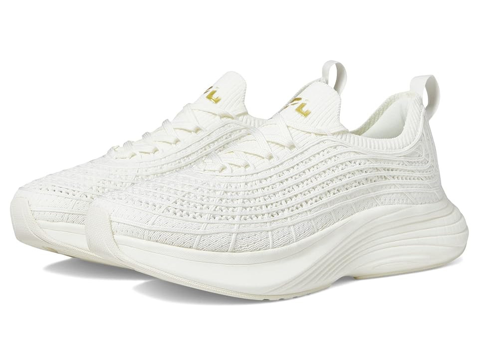 Athletic Propulsion Labs (APL) Techloom Zipline (Ivory/Gold) Women's Shoes | Zappos