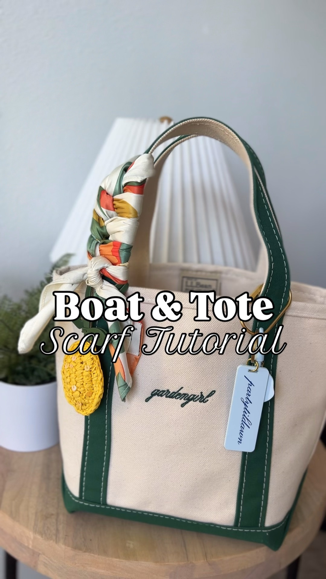 Boat and Tote scarf tutorial 💚
Tote is the small with regular handles