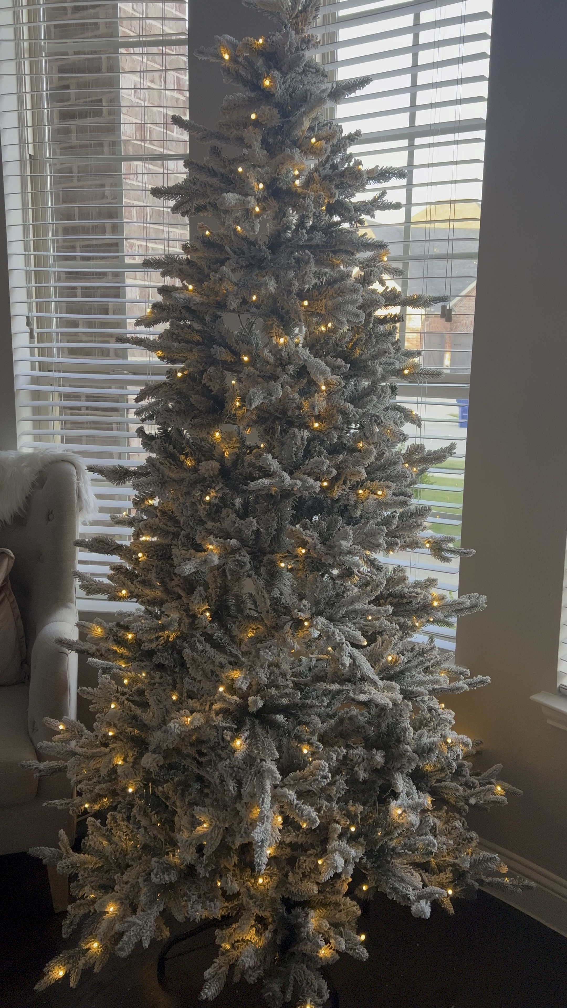 Hey there! I know it’s a little early but I’m so excited to share my beautiful new @kingofchristmas tree with y’all! 

This is by far the nicest tree I’ve ever had, it is a 7.5’ slim with 700 lights and has a remote! The lights do eight different functions and it has a timer. It comes with a bag and long gloves for fluffing. I’ve never used gloves for fluffing a tree but they were actually really helpful. I didn’t get flock on my hands or arms and I didn’t get scratched which can sometimes happen. 

One thing that shocked me about this tree was how little flock it shed! My other flocked tree makes a huge mess when I set it up and take it down. This shed so very little I couldn’t believe it! I can’t wait to decorate it! It’s currently $100 off!

#kingofchristmas #flockedtree #flockedchristmastree #prelitchristmastree #chiconashoestringdecorating 

#LTKHoliday #LTKSeasonal #LTKhome