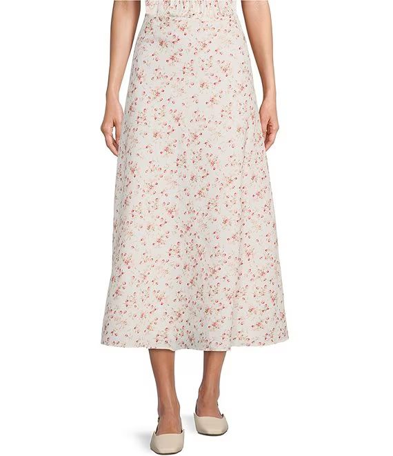 Antonio Melani Blakely Floral Coordinating Midi Skirt | Dillard's | Dillard's