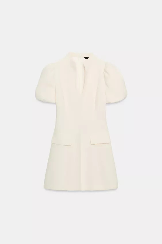 RUFFLED POLKA DOT HALTER DRESS | Zara US