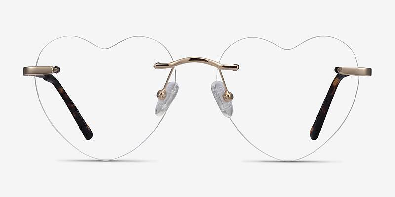 Amore Heart Silver Glasses for Women | Eyebuydirect | EyeBuyDirect.com