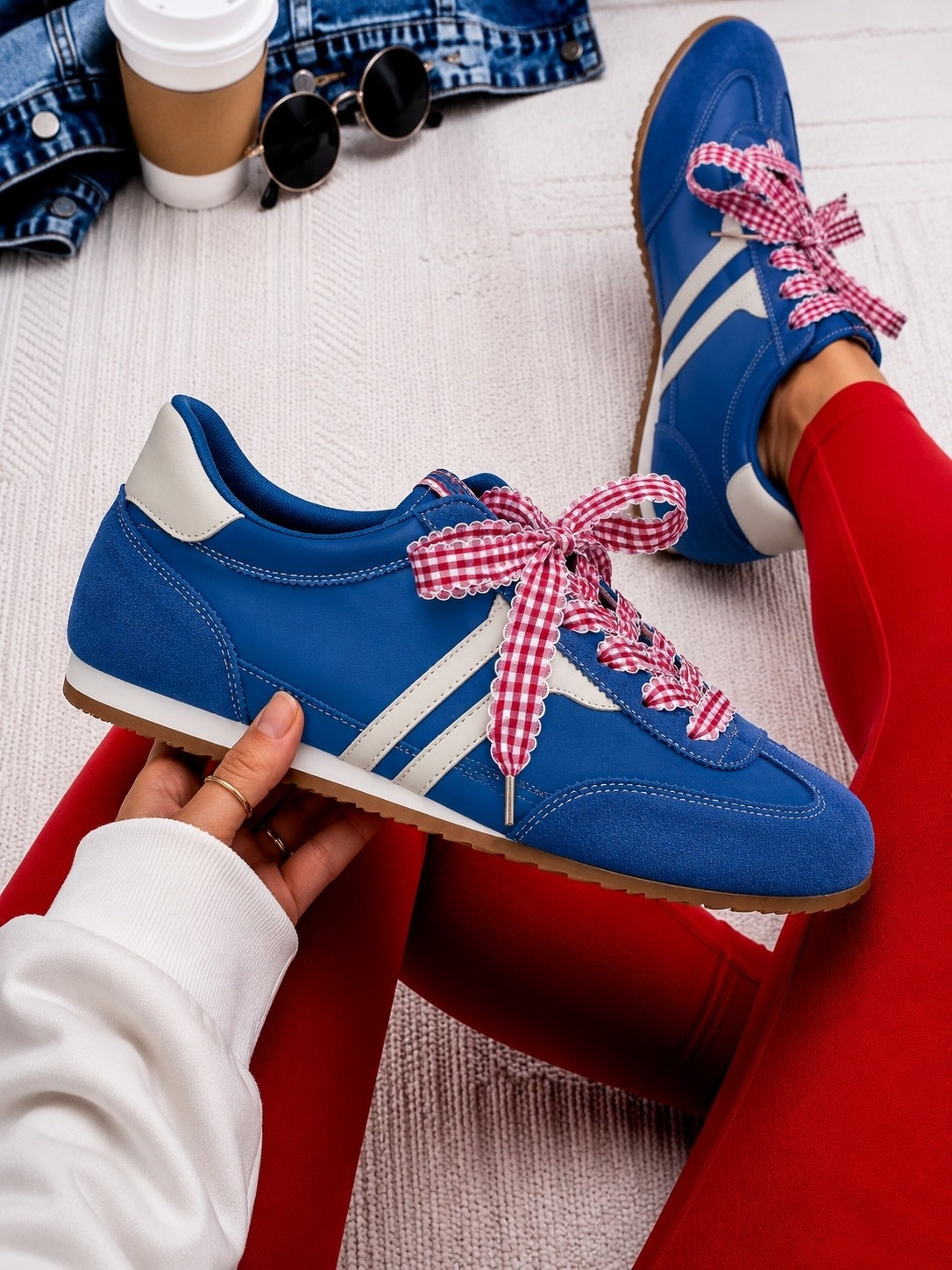 🇺🇸 USA! USA! USA! 🇺🇸

You guys, guess what? We are only 17 more sleeps away from my favorite holiday! ❤️🤍💙

That’s right — the Fourth of July is easily in my top five holidays, and I am SO excited! When I spotted these sneakers, I knew they had to be part of my Americana lineup.

These are that perfect everyday court sneaker — cute, comfortable, and easy to style. Throw them on with denim shorts, a fun skirt, a graphic tee, or your favorite red, white, and blue outfit. 🇺🇸

And can we talk about the shoelaces?! I swapped them out for the cutest patriotic laces, and now they are giving all the USA, Americana, backyard BBQ, fireworks, and parade vibes. 🎆

The best part? As we head into July and those temperatures start climbing, these are the comfy shoes you’re actually going to want to wear all day long.

Ladies, we’re only a couple weeks away! It’s officially time to start pulling those Fourth of July outfits together. ❤️🤍💙

Comment USA and I’ll send you the link! 👇🇺🇸

#LTKootd #LTKgrwm #LTKdayinmylife