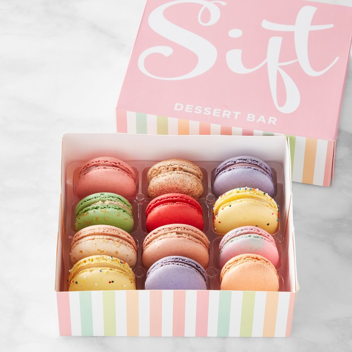 Sift Dessert Bar Assorted Macaron Box | Williams-Sonoma