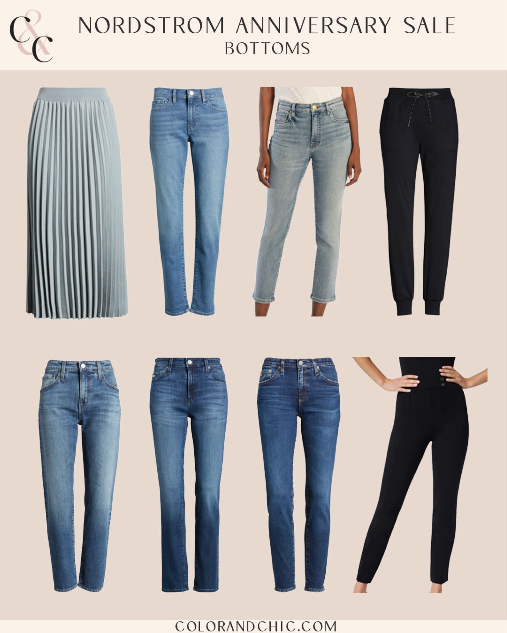 Nordstrom Anniversary Sale bottoms that I am loving! Perfect to wear for casual workwear and more. Open to all cardmembers and opens to rest of public on the 15th! 

#LTKSummerSales #LTKxNSale #LTKStyleTip