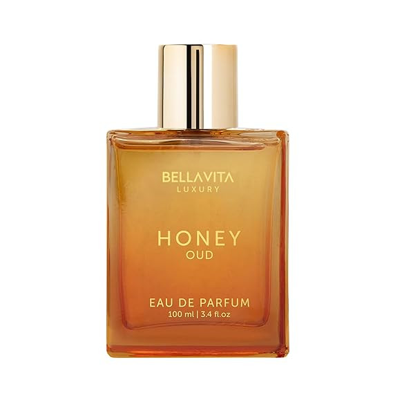 BellaVita Luxury Honey Oud Eau de Parfum (3.4 fl. oz.) | Patchouli, Vanilla, Bergamot, Floral & S... | Amazon (US)
