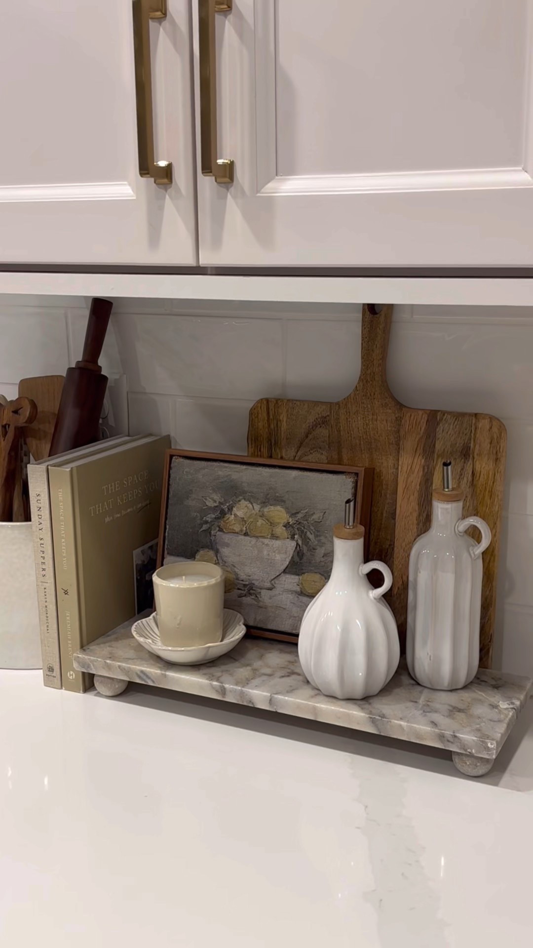 Neutral kitchen decor 🤍 love this little set up! All from target & Amazon! 



#LTKHome #LTKFindsUnder100 #LTKFindsUnder50