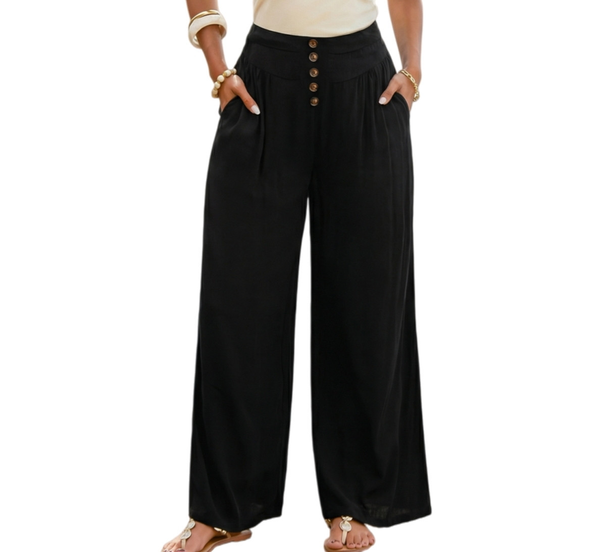 Cupshe Women's Clean Girl Black Pants - Black | Macy's