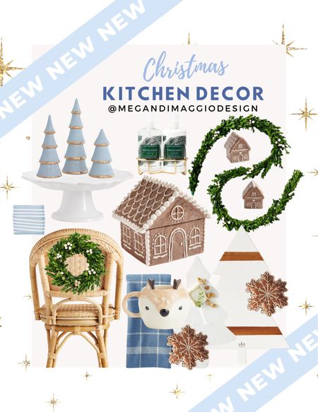 Favorite coastal Christmas kitchen decor finds!! Including these pretty boxwood mini wreaths, adorable gingerbread pieces, festive charcuterie boards and more!! 🎄🦌🎅🏻

#LTKfindsunder50 #LTKhome #LTKHoliday