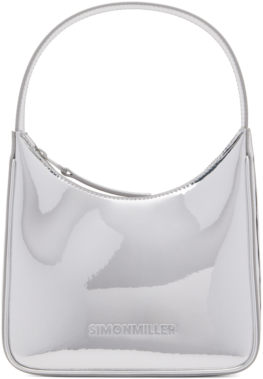 SIMONMILLER Silver Snap Bag | SSENSE
