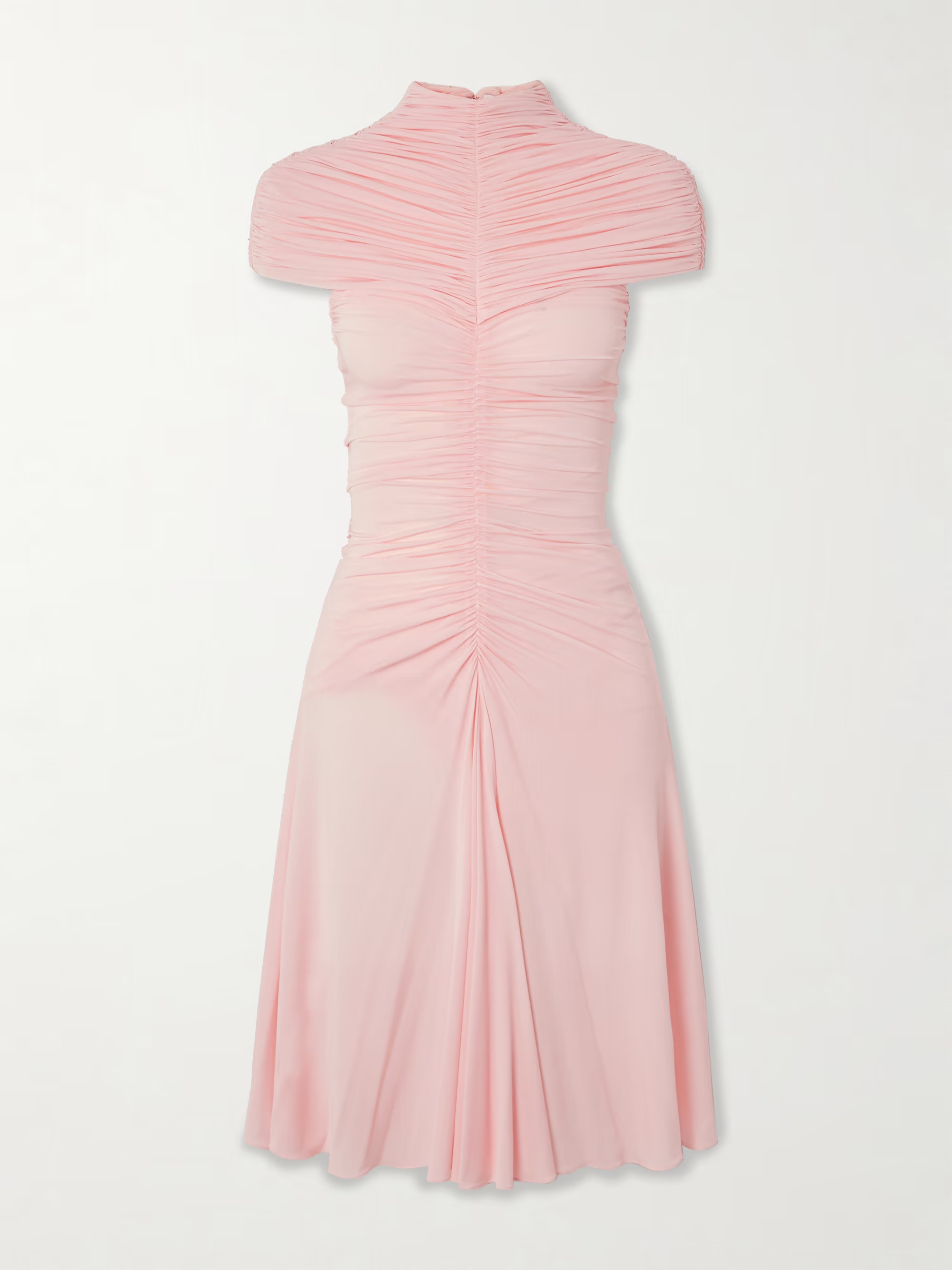 Ruched jersey mini dress | NET-A-PORTER (UK & EU)