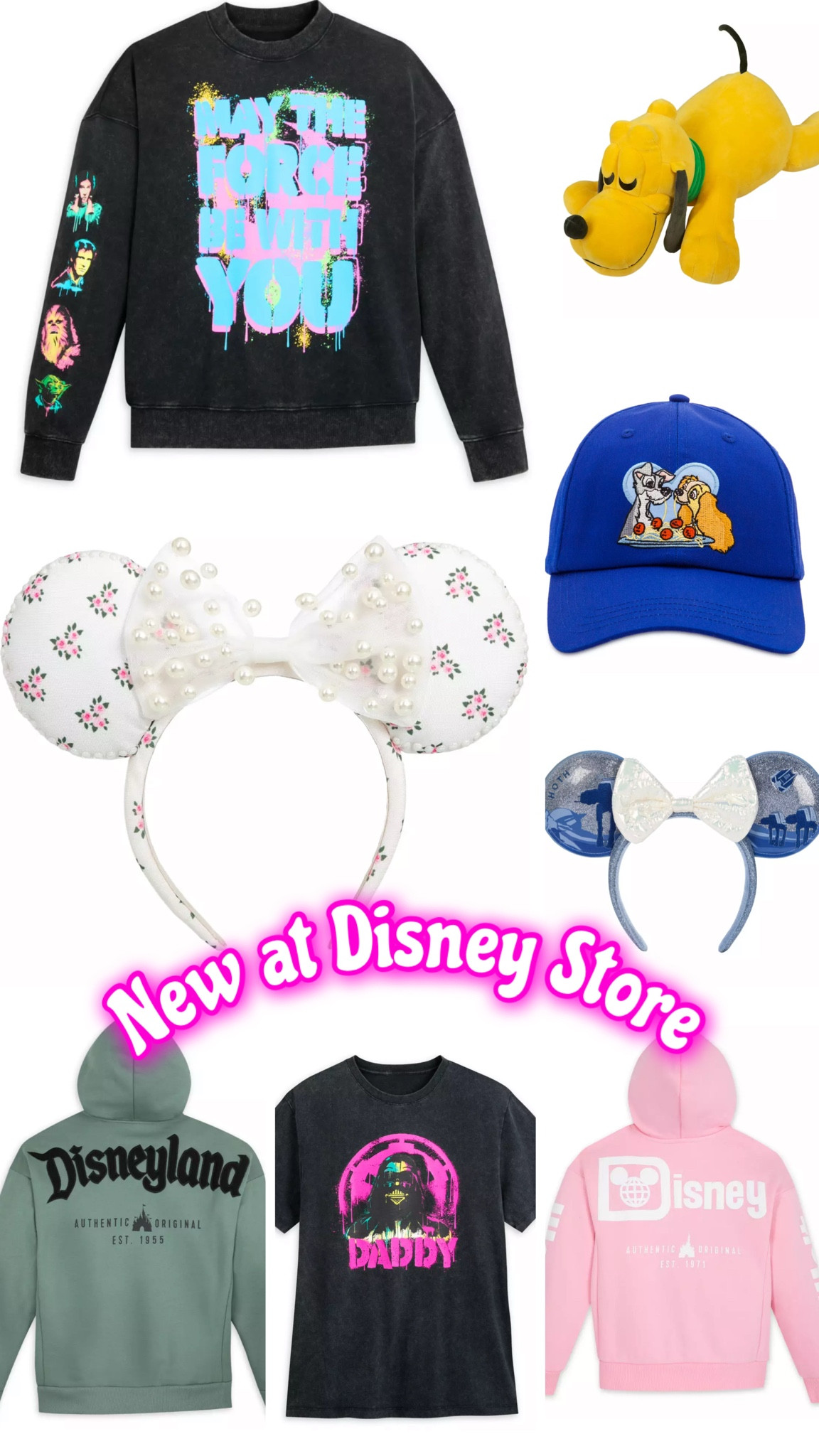 New merch at Disney Store
