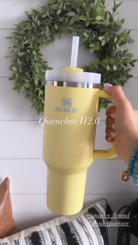 The perfect motivation to stay hydrated this summer!!!! I’m so in love with my new Quencher H2.0 😍 this color just screams it’s summertime!!!! #stanleypartner @stanley_brand

#LTKfindsunder50 #LTKfitness #LTKSeasonal